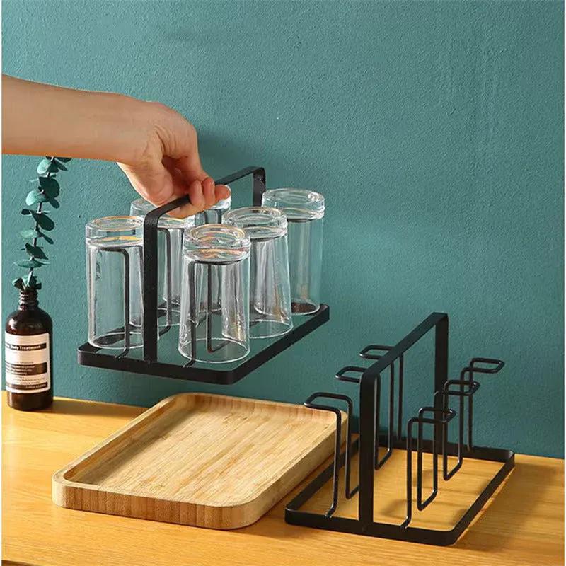 Metal Glass Holder for Kitchen | Buy Online – The Kitchen Beauty