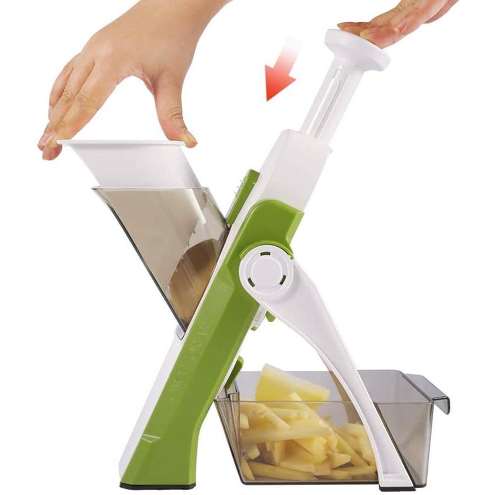 5 in 1 Vegetable Cutter | 6 Blades | The Kitchen Beauty