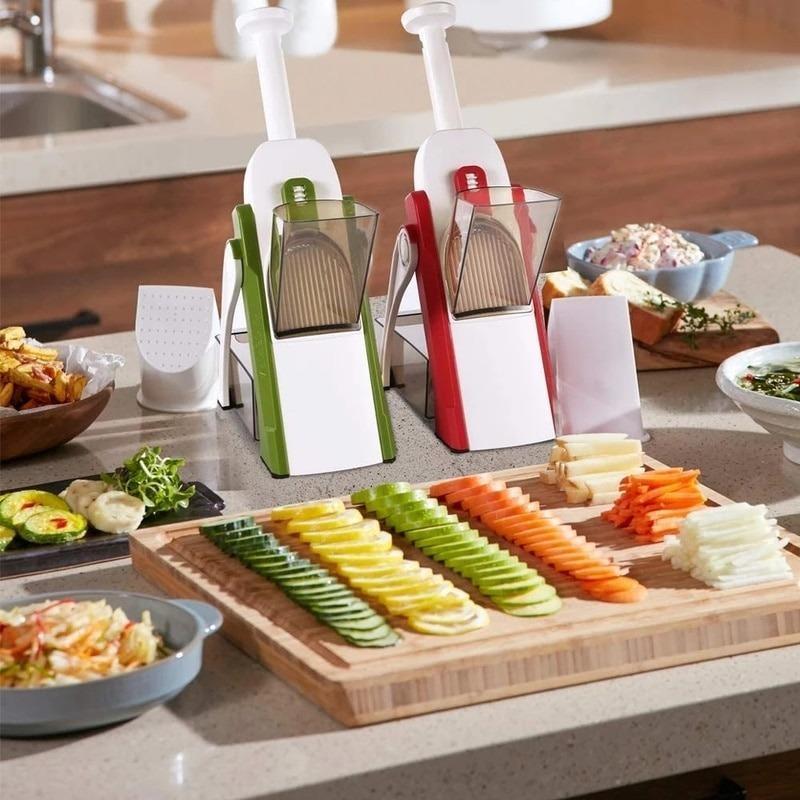 5 in 1 Vegetable Cutter | 6 Blades | The Kitchen Beauty