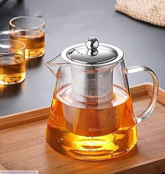 Glass Tea Infuser Kettle 50ml – Elegant Teapot | The Kitchen Beauty