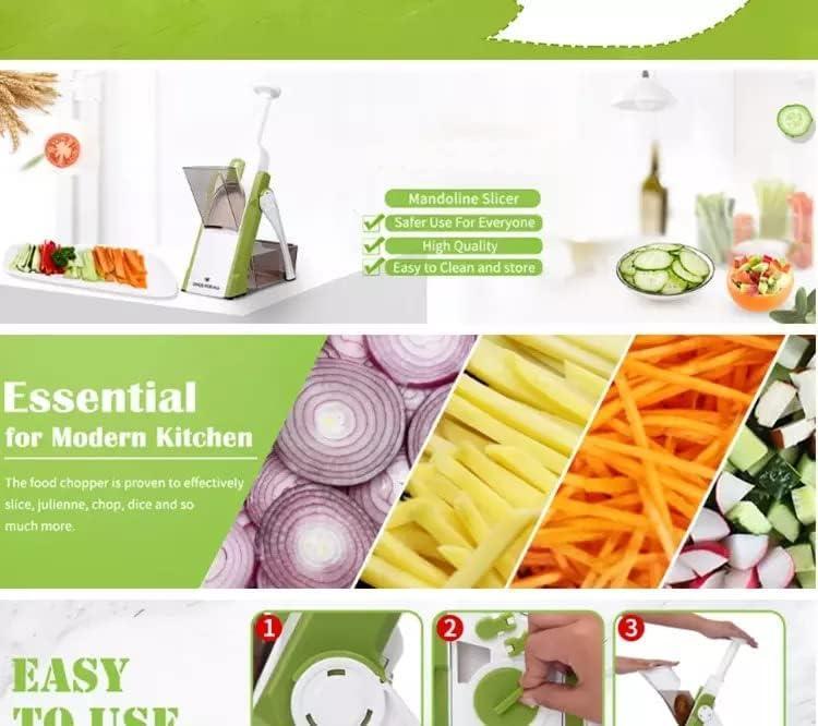 5 in 1 Vegetable Cutter | 6 Blades | The Kitchen Beauty