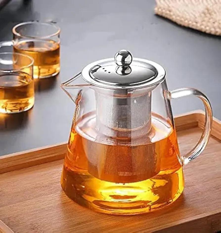 Glass Tea Infuser Kettle 50ml – Elegant Teapot | The Kitchen Beauty