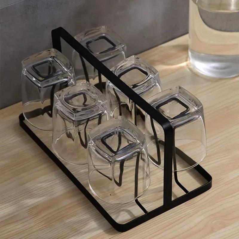 Metal Glass Holder for Kitchen | Buy Online – The Kitchen Beauty